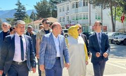 Ayşen Gürcan'dan Sarıcakaya Belediye Başkanına ziyaret