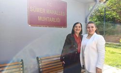 Jale Nur Süllü'den Sümer Mahallesi Muhtarına ziyaret