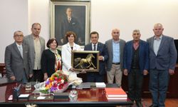 Mahmudiye Belediye Başkanı İshak Gündoğan'dan Başkan Ünlüce'ye ziyaret