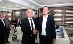 Başkan Güller'den Beylikova Belediye Başkanı Karabacak'a ziyaret