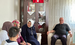 Ayşen Gürcan'dan şehit ailesine anlamlı ziyaret