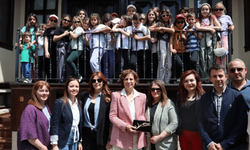 Başkan Ünlüce Yunan öğrenciler ile Eskişehir Kurtuluş Müzesinde bir araya geldi