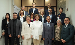 CHP İlçe yönetimlerinden Başkan Ünlüce'ye ziyaret