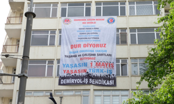 Demiryol-İş Sendikası'ndan 1 Mayıs işçi bayramı afişi