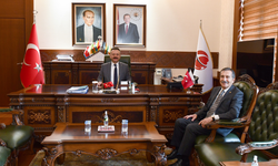 Başkan Ataç'tan Vali Aksoy'a ziyaret