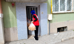 Kızılay Eskişehir'de ihtiyaç sahiplerine gıda desteği
