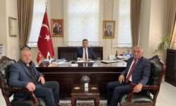Han Belediye Başkanından Kaymakam Türk'e ziyaret
