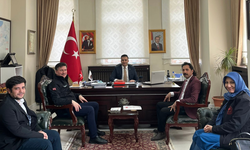 İl Tarım ve Orman Müdürü Gümüş Han Kaymakamı Türk'ü ziyaret etti