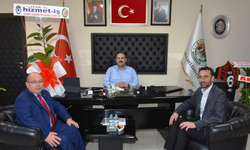 Hizmet-İş Eskişehir Şubesinden Başkan Hamamcı'ya ziyaret