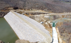 Elmabahçe Barajı’nda su tutulmaya başlandı