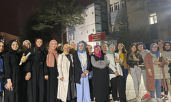 Öğrenciler iftar programında bir araya geldi