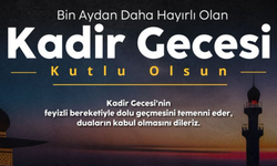Eskişehir OSB Kadir Gecesi mesajı yayınladı