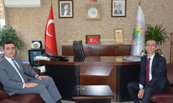 Kaymakam Çakır'dan Başkan Dönmez'e ziyaret