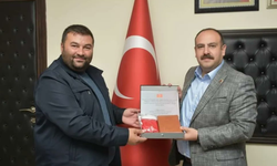 AK Parti İnönü İlçe Başkanı Aydın'dan Başkan Hamamcı'ya ziyaret