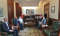 AK Partili başkanlardan Vali Aksoy'a ziyaret