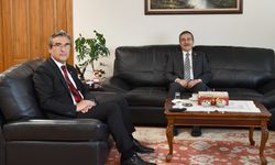 Başkan Ataç'tan Tepebaşı Kaymakamına ziyaret