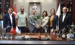Ziraat Mühendislerinden Başkan Ataç'a ziyaret