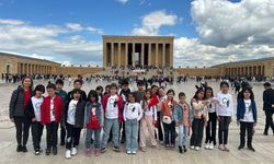 Eskişehirli ilkokul öğrencileri Ankara'yı gezdi