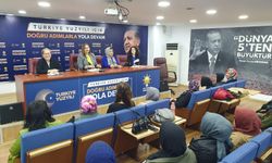AK Parti Kadın Kolları haftalık olağan yönetim kurulu toplantısını gerçekleştirdi