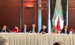 Ayşen Gürcan, AK Parti Genel Merkezde toplantıya katıldı