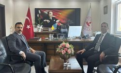 Başkan Karabacak'tan Beylikova Kaymakamına ziyaret