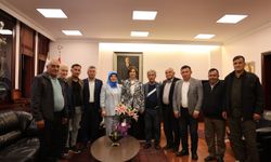 CHP İlçe Başkanları'ndan Başkan Ünlüce'ye ziyaret