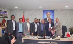 CHP Odunpazarı İlçe Başkanı Rahmi Çınar'dan Güzbüz Güller'e ziyaret