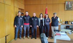 ESDAK ekibi AFAD İl Müdürü Aslan Mehmet Çoşkun’u ziyaret etti