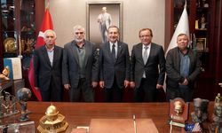 Eskişehir Döğerliler Kültür ve Sosyal Dayanışma Derneği’nden Başkan Ataç'a ziyaret