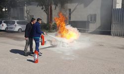 Eskişehir'de yangın tatbikatı yapıldı