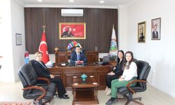 Kaymakam Aydoğan’dan Nüfus Müdürü’ne makamında ziyaret