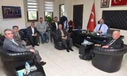 MHP İlçe Başkanından Başkan Hamamcı'ya ziyaret