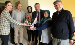 Aile ve Sosyal Hizmetler İl Müdürü Orhan Bayrak'tan Huzurevine ziyaret