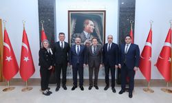 Rektör Prof. Dr. İhsan Sabuncuoğlu'ndan Vali Aksoy'a ziyaret