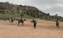 Eskişehir'de 'Akıncı Birliği Atlı Cirit Gösterisi' yapıldı