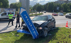 Komşuda meydana gelen trafik kazasında 2 kişi yaralandı