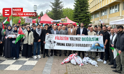 ESOGÜ Kampüsü içerisine RİM Filistin Nöbet Çadırı açıldı