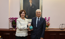 Rektör Özcan'dan Başkan Ünlüce'ye ziyaret
