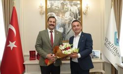 Talat Yalaz'dan Sivrihisar Belediye Başkanına ziyaret
