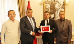 Türk Yerel Hizmet Sen'den Habil Dökmeci'ye ziyaret