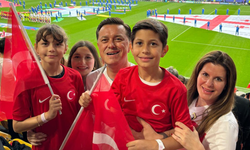 Nebi Hatipoğlu Türkiye Gürcistan maçını stadyumdan takip etti