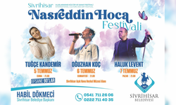 Nasreddin Hoca Kültür ve Sanat Festivali'nde konserler yarın başlıyor