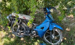 Kütahya'da feci kaza: Kontrolden çıkan motosiklet devrildi
