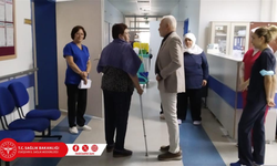 Eskişehir İl Sağlık Müdürü Bildirici Yunus Emre Devlet Hastanesi'ne ziyaret