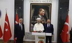 Diyanet İşleri Başkanı Ali Erbaş'tan Vali Hüseyin Aksoy'a ziyaret