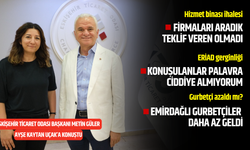 ETO Başkanı Güler ekonomiyi değerlendirdi, “biraz zaman” dedi