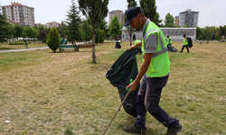 Dede Korkut Parkı temizliği için harekete geçildi