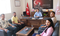 Kaymakam Aydoğan'dan Mihalıççık İlçe Milli Eğitim Müdürlüğü'ne ziyaret