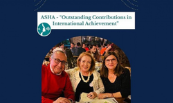 Türkiye’de Dil ve Konuşma Terapisi Mesleğinin kurucularına ASHA’dan büyük ödül