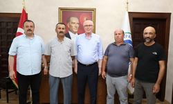 Eskişehir Yaş Sebze ve Meyve Üreticiler Birliği'nden Başkan Kurt'a ziyaret